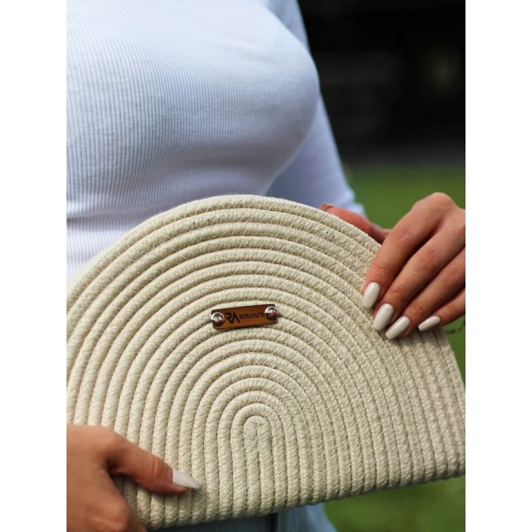 Jüt El Çantası Krem