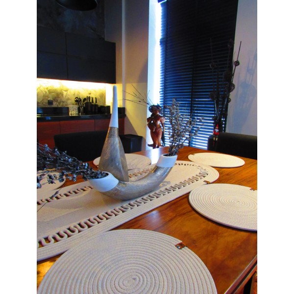 Jüt Runner Supla Takımı - Dalgalı Krem