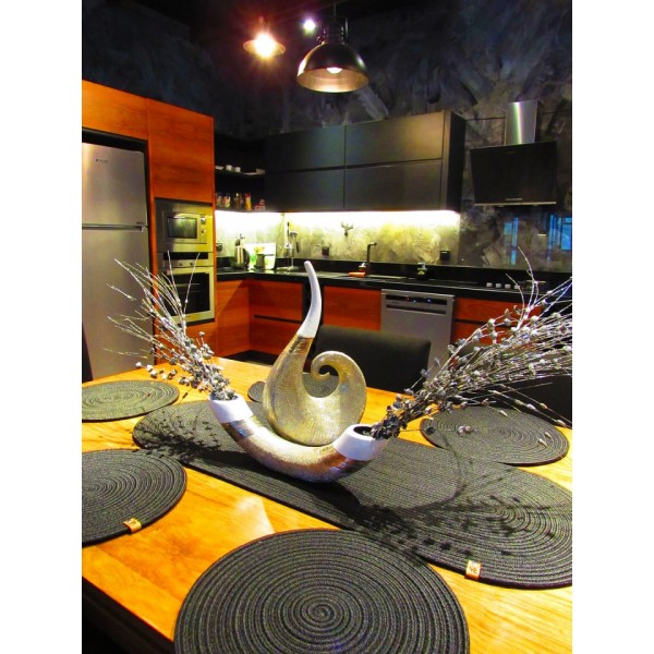 Jüt Runner Supla Takımı - Düz Siyah