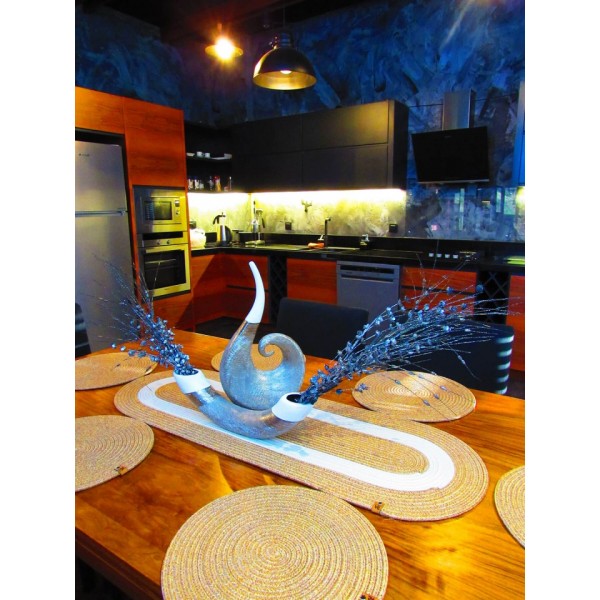 Jüt Runner Supla Takımı - Kırçıllı Jüt - Krem