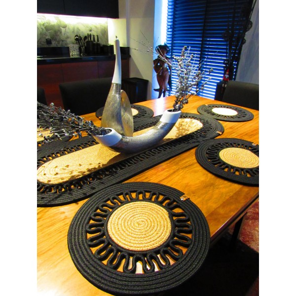 Jüt Supla Dalgalı Siyah - Kırçıllı Jüt